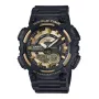 CASIO AEQ110BW-9AVDF heren analoog-digitaal horloge, 52,2 mm, zwart/wit