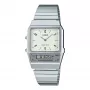 CASIO AQ-800E-7A2EF unisex analoog-digitaal horloge, zilver, 32 mm
