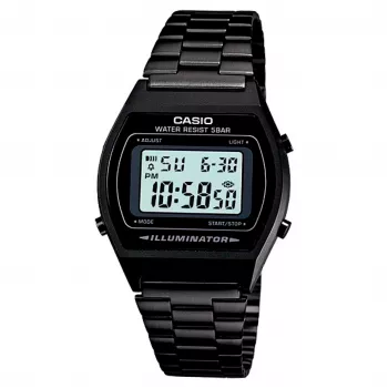 CASIO B-640WB-1A unisex digitaal horloge 35mm RVS band