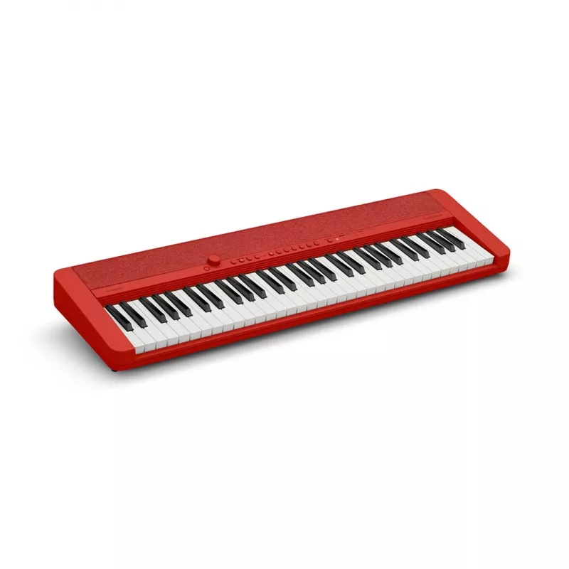 Casio CT-S1 61-toetsen digitale synthesizer rood