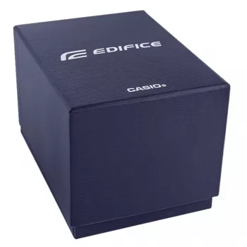 CASIO Edifice EFR-574D-2AVUEF Heren Analoog Quartz horloge, 42,3 mm, Blauwe wijzerplaat, RVS band