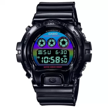 CASIO G-SHOCK DW6900RGB1ER Digitaal Horloge 54mm Zwart Resin