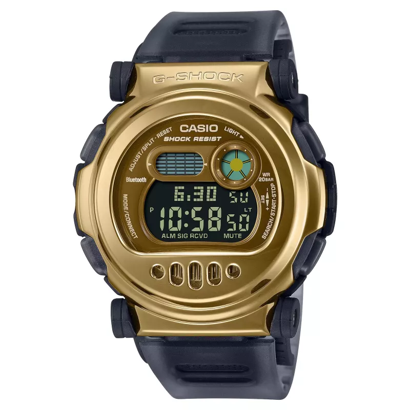 CASIO G-SHOCK G-B001MVB-8ER digitaal quartz horloge 47mm grijs resin