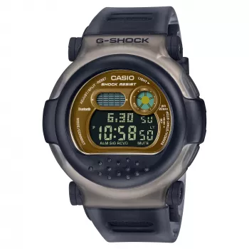 CASIO G-SHOCK G-B001MVB-8ER digitaal quartz horloge 47mm grijs resin