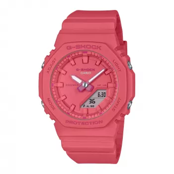 Casio GMA-P2100-4AER G-Shock analoog-digitaal horloge roze koraal