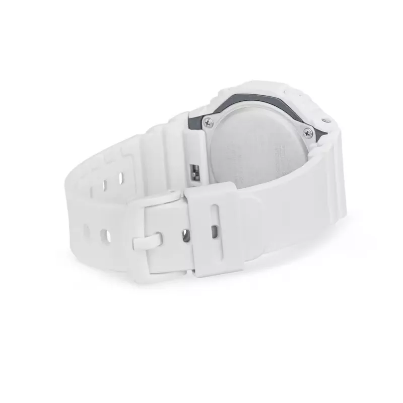 CASIO GMA-S2100MD-7AE dames analoog-digitaal kwartshorloge, 46,2mm, witte harsen band