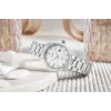 CASIO LTP1302PD7A1V unisex analoog quartz horloge, zilver RVS, 34,5 x 30,2 x 8,7 mm