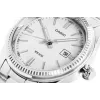 CASIO LTP1302PD7A1V unisex analoog quartz horloge, zilver RVS, 34,5 x 30,2 x 8,7 mm