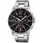 Casio MTP-1374D-1AV heren analoog quartzhorloge RVS 43,5 mm