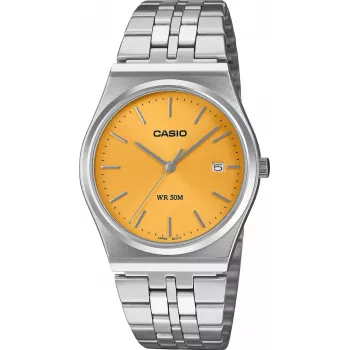 Casio MTP-B145D-9AVEF heren analoog quartz horloge zilver RVS