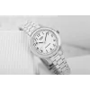 CASIO Dames analoog quartz horloge LTP-1128A-7B 33mm zilverkleurige wijzerplaat RVS