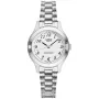 CASIO Dames analoog quartz horloge LTP-1128A-7B 33mm zilverkleurige wijzerplaat RVS