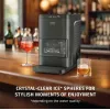CASO IceBall Pro automatische ijsbalmaker – 130 W, 1,3 l, mat zwart