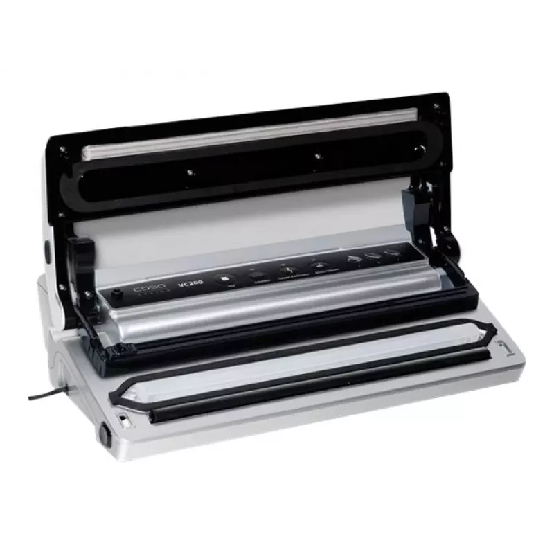 CASO VC200 bar vacuümmachine 120W met temperatuurregeling, zilver
