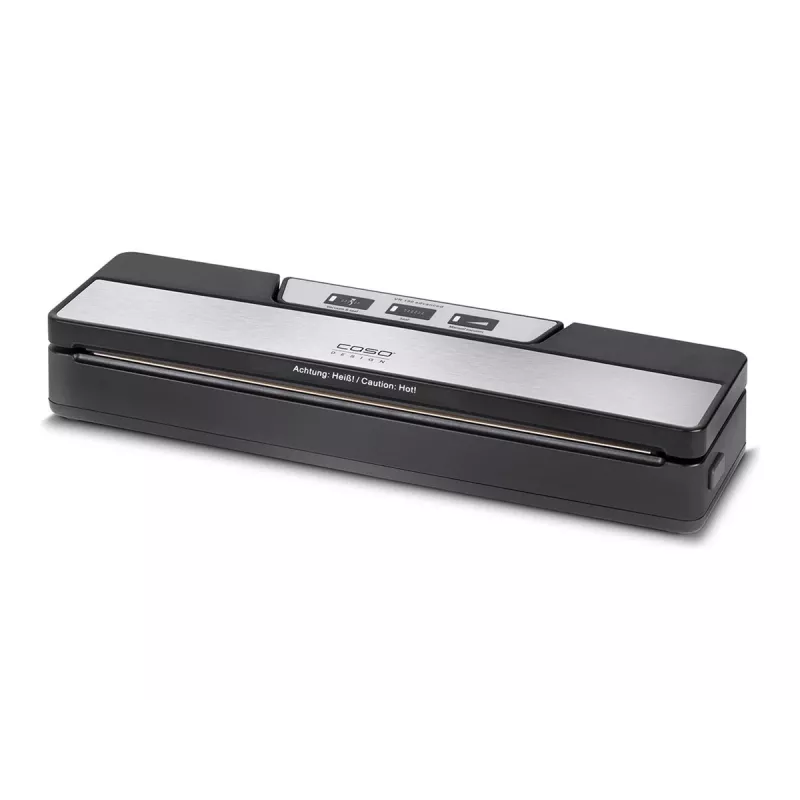 CASO VR 190 Advanced Bar vacuümverpakker – 100 W, temperatuurregeling, dubbele lasnaad, zwart