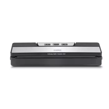 CASO VR 190 Advanced Bar vacuümverpakker – 100 W, temperatuurregeling, dubbele lasnaad, zwart