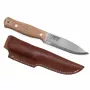 Casström Lars Fält vaststaand mes canvas Micarta A8 leer