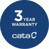 CATA GT-PLUS 75 X /M afzuigkap – RVS, 645 m³/h, energie-efficiëntieklasse C, EcoLed, mechanische bediening