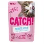 CATCH witvis en wortel in saus natvoer voor katten, 85 g zakje