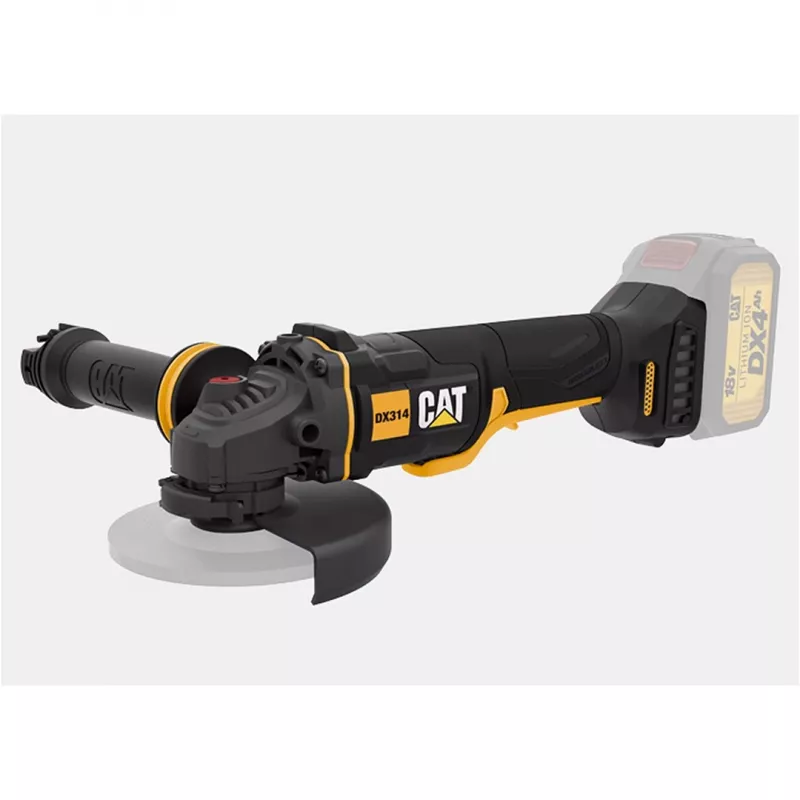 CATERPILLAR accu-haakse slijper DX314B Bare Tool 18V 125mm borstelloos