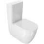 CCTP00503BBSE diepspoel-wc met spoelbak, soft-close zitting, dual flush 4,5/3L, wit
