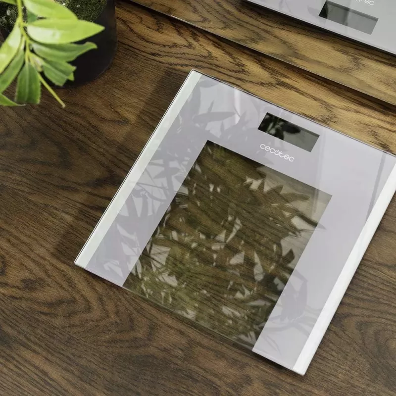 Cecotec Personenweegschaal Surface Precision Healthy Maximaal gewicht 180 Grijs/Transparant