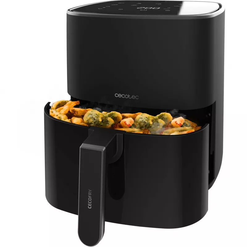 CECOTEC Cecofry Fantastik 5500 heteluchtfriteuse, 5,5L, 1500W, zwart