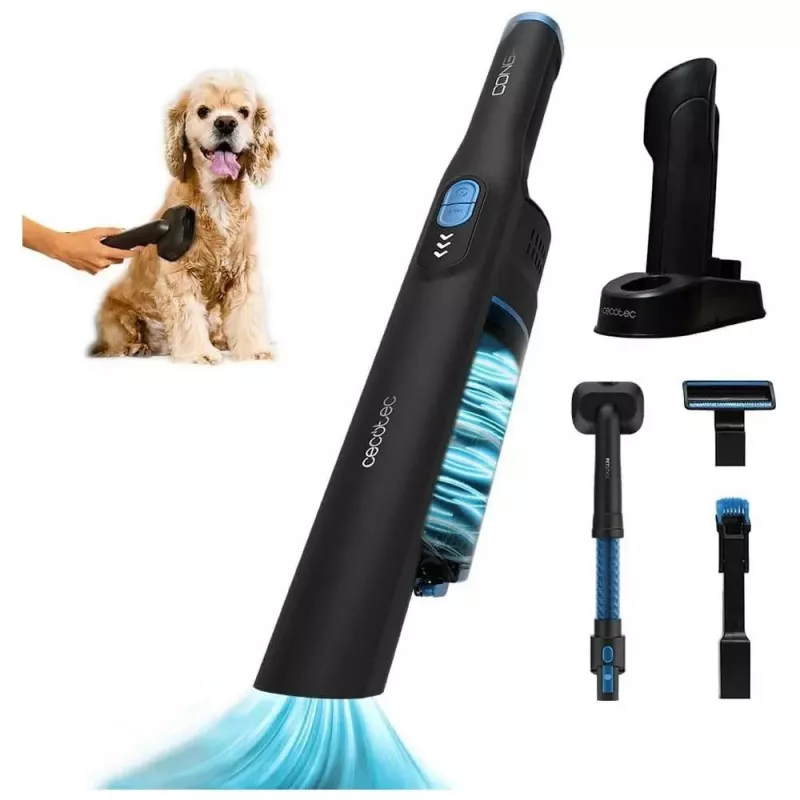 Cecotec Conga Rockstar Micro+ Animal accu-handstofzuiger, 200 W, 16,8 V, 40 min looptijd, zwart