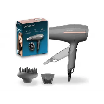 Cecotec IoniCare Power&Go Heaven 2000 W ionen-haardroger met diffusor, grijs