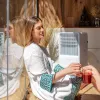 Cecotec mobiele airconditioner ForceClima 7550 Style Connected, 7000 BTU/h, wit, Wi-Fi, afstandsbediening