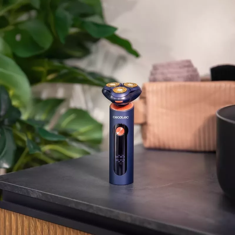 Cecotec scheerapparaat PrecisionCare Aluminium Pro, gebruikstijd 80 min, nat & droog, blauw