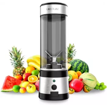 Cecotec Smoothieblender WanderlustMix USB draagbaar 126 W 0,4 L IJsvermaler Inox
