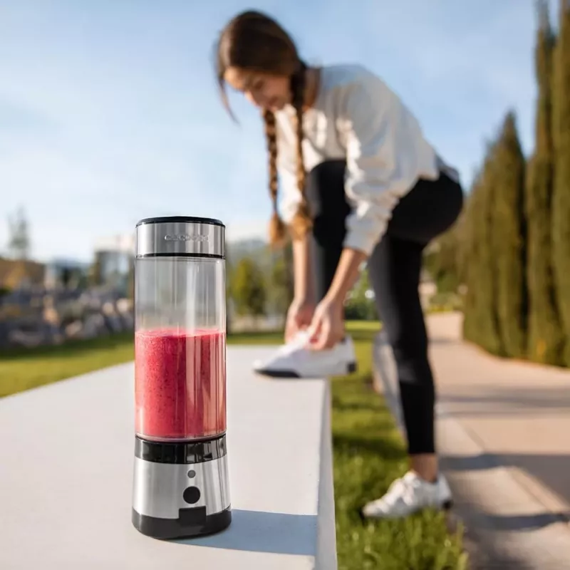 Cecotec Smoothieblender WanderlustMix USB draagbaar 126 W 0,4 L IJsvermaler Inox