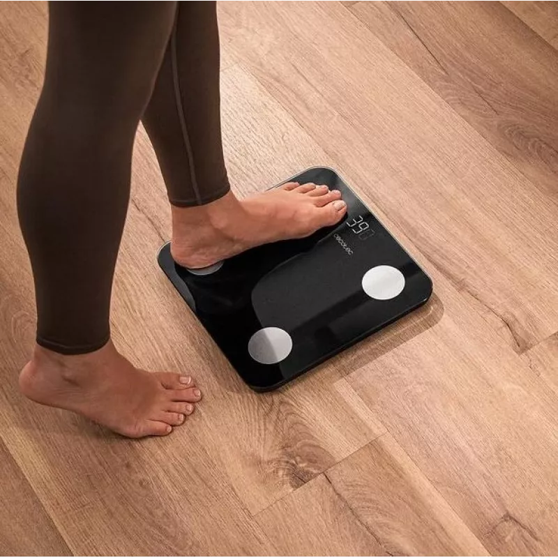 Cecotec Surface Precision Smart personenweegschaal 180 kg zwart