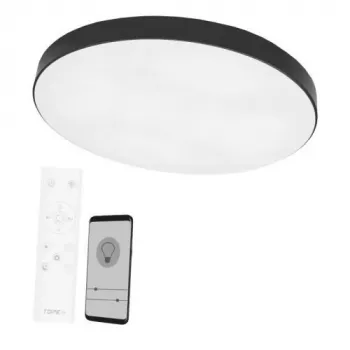Plafondlamp Boston 2x60W D80RC LED zwart