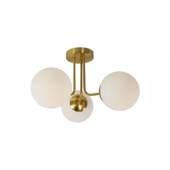 Plafondlamp RAILE 3XE27 goud