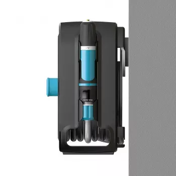 CELLFAST C55-400 Black Drum Box Slangwagen, 60 m capaciteit, handmatige kruk, UV- en vorstbestendig