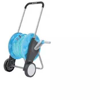 CELLFAST Compact 3/4 inch 20m mobiele slanghaspel met slang, grijs/oranje