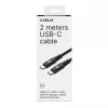 CELLY USB-C naar USB-C kabel 100W Power Delivery