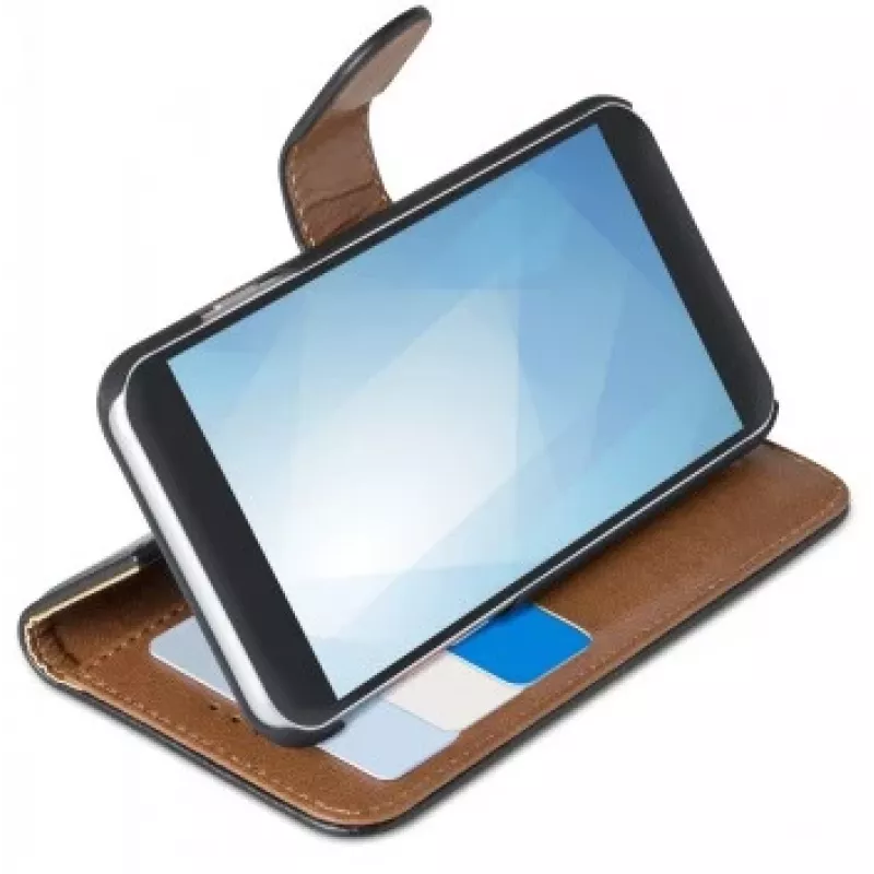 CELLY WALLY wallet-hoes voor Samsung Galaxy A26 5G, zwart