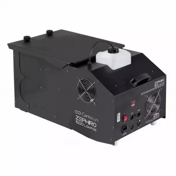 CentoLight Zephiro 1500 low-fog-machine - 1500W bodemnevelgenerator met DMX, draadloze afstandsbediening, 2,5L tank