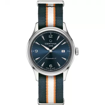 CERTINA DS Action Diver Automatic 41mm blauwe wijzerplaat NATO-band C038407180470