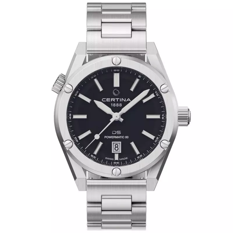 CERTINA DS Action Diver Automatic 43mm zwarte wijzerplaat NATO-band C041407190510
