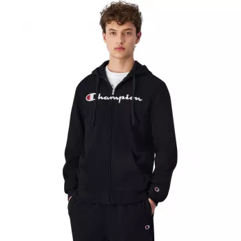 Champion heren full-zip hoodie zwart 220255 KK001 S