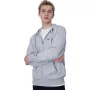 Champion heren full-zip hoodie grijs EM021 maat S