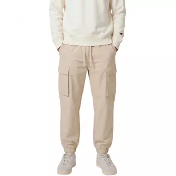 Champion Heren Web-Cargobroek Beige 221867 MS041 Maat M