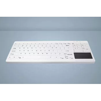 CHERRY Active Key MedicalKey AK-C7412 bedrade USB-toetsenbord Duits QWERTZ-layout wit desinfecteerbaar IP68
