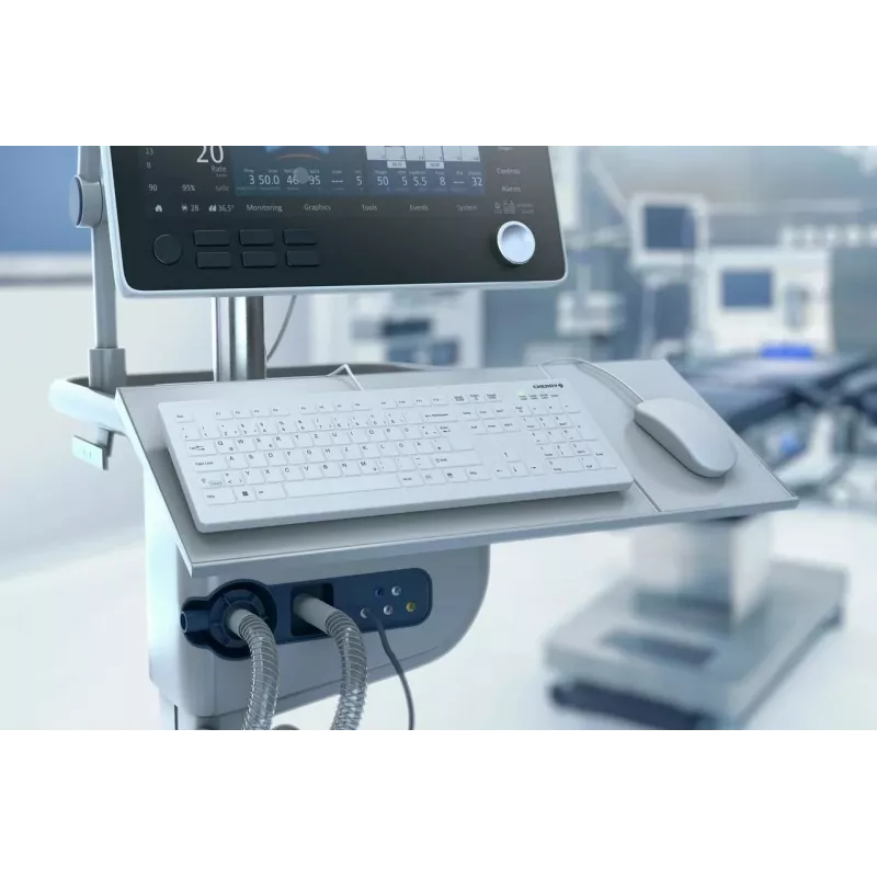 Cherry AK-C8112 Medisch toetsenbord Wit