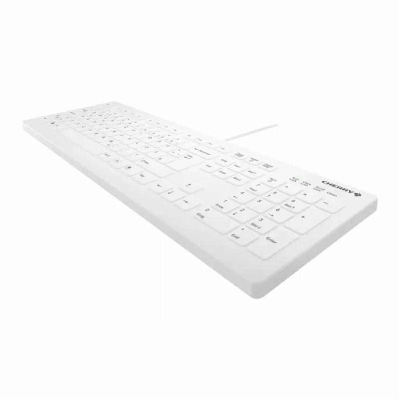 Cherry AK-C8112 Medisch toetsenbord Wit