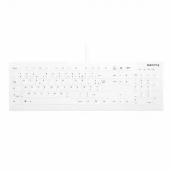 Cherry Contour Active Key QuickClean AK-C8112 medisch USB-toetsenbord - wit